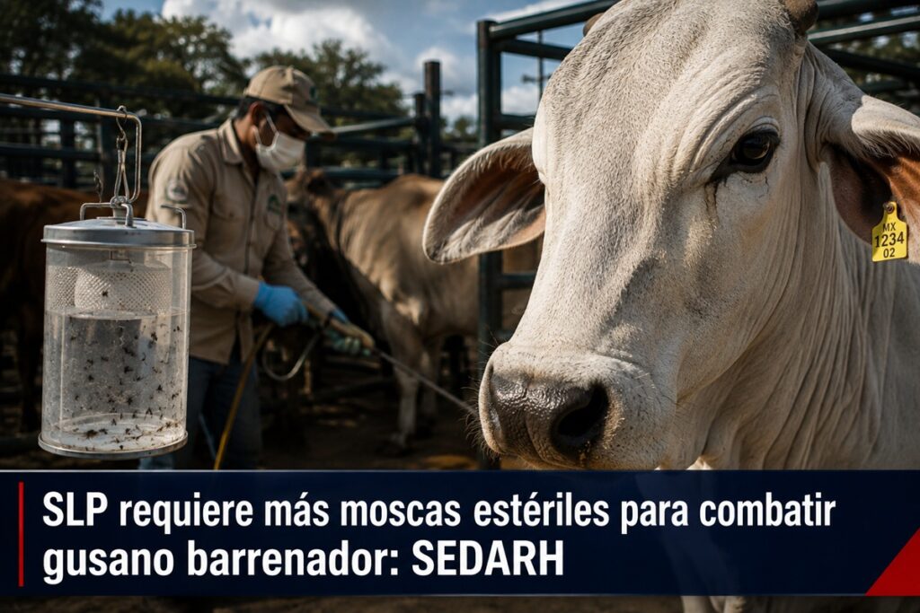 SEDARH #SEDARH #SLP SLP #SanLuisPotosí San Luis Potosí gusano barrenador #gusanobarrenador