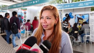 Personas con discapacidad participan en actividades de inclusión laboral en San Luis Potosí.