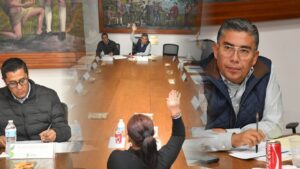 Juan Manuel Navarro Muñiz durante sesión de Cabildo de Soledad donde se aprobó el programa de descuentos en multas y recargos del predial 2026.